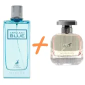 Maison Alhambra Cerulean Blue & My Perfumes Murano Crystal