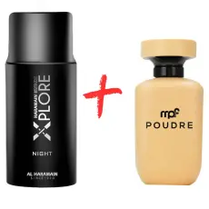My Perfumes Poudre & Al Haramain Xplore Night